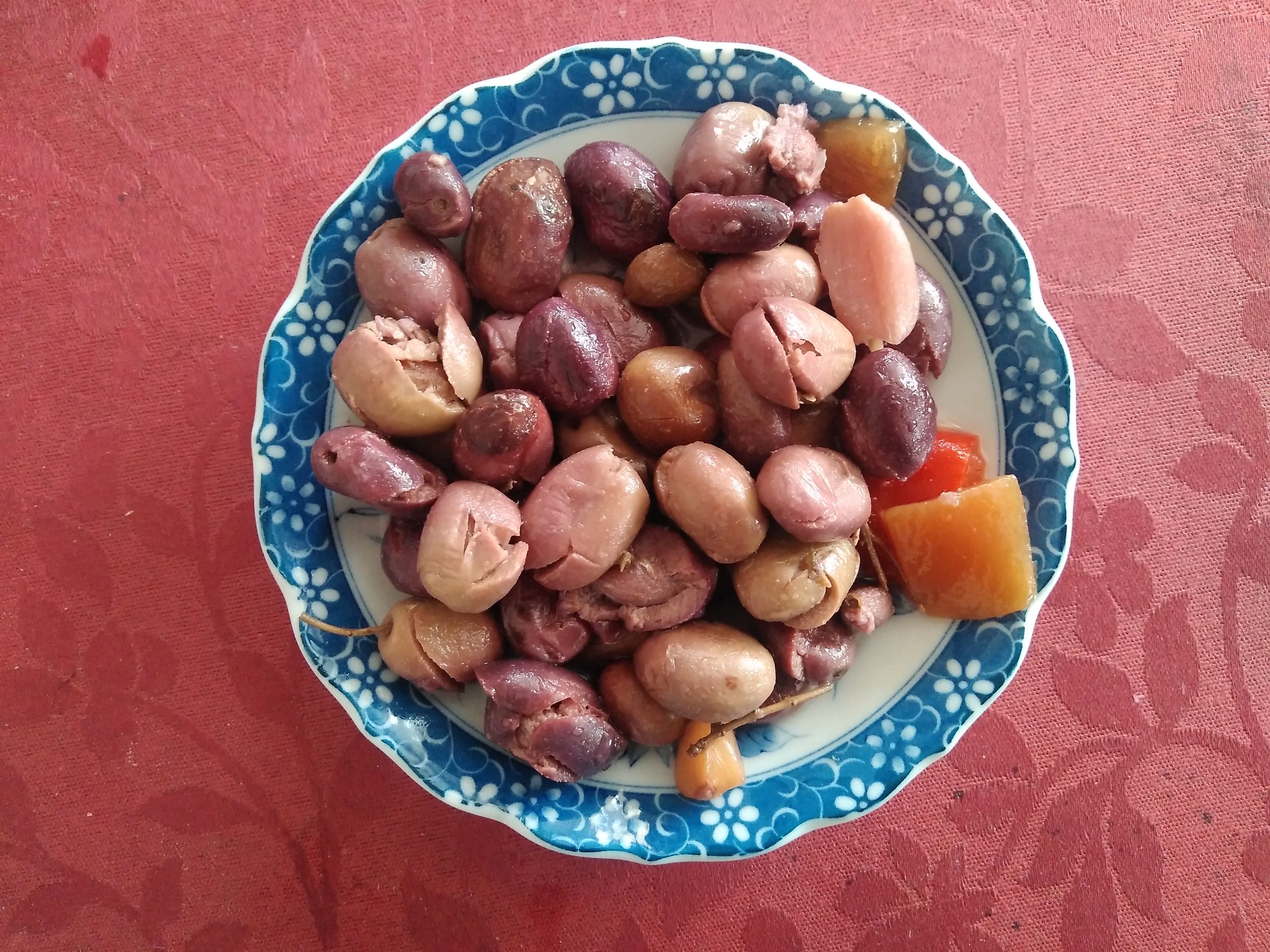 Lechin de Sevilla olives on the branch in a dry Andalusian grove
