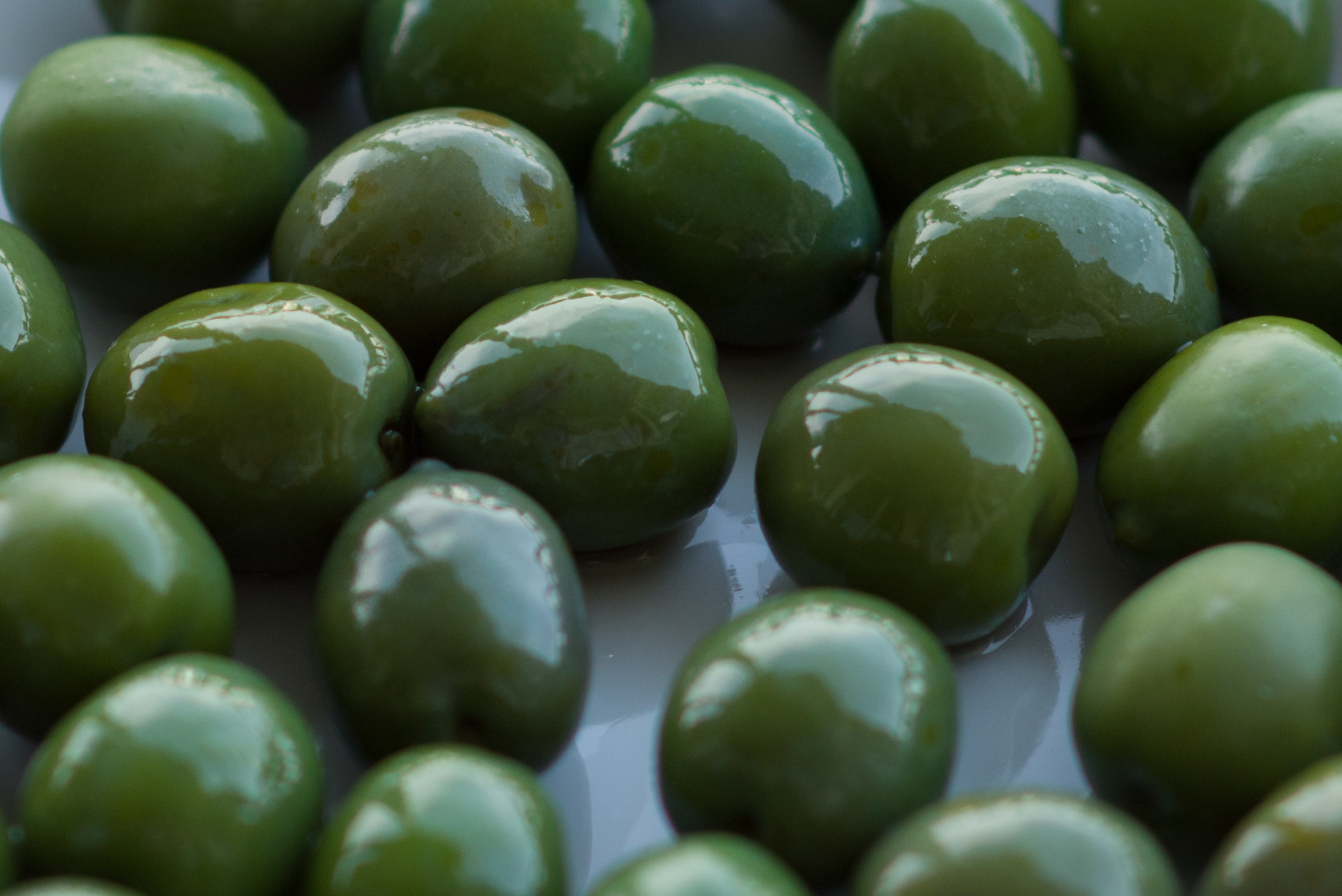 Olives Nocellara del Belice rondes et vert vif